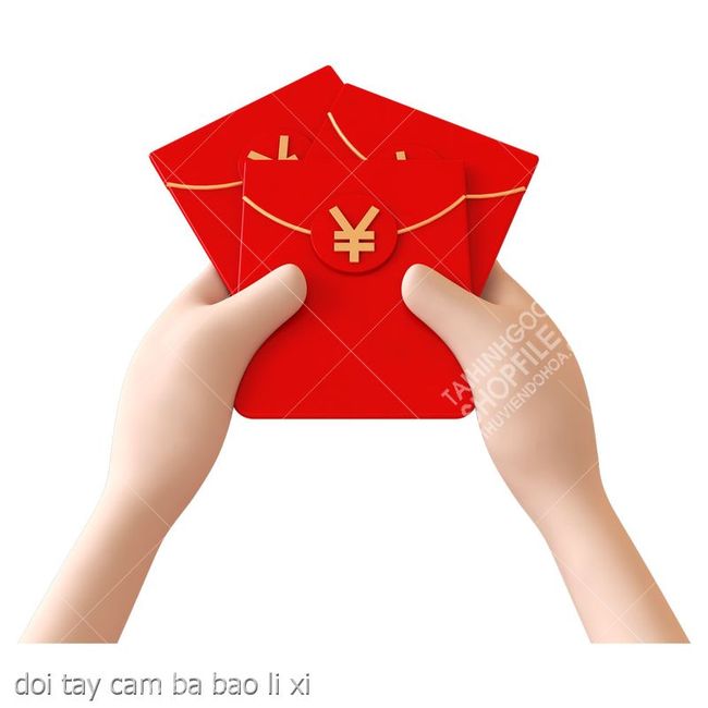 doi tay cam ba bao li xi
